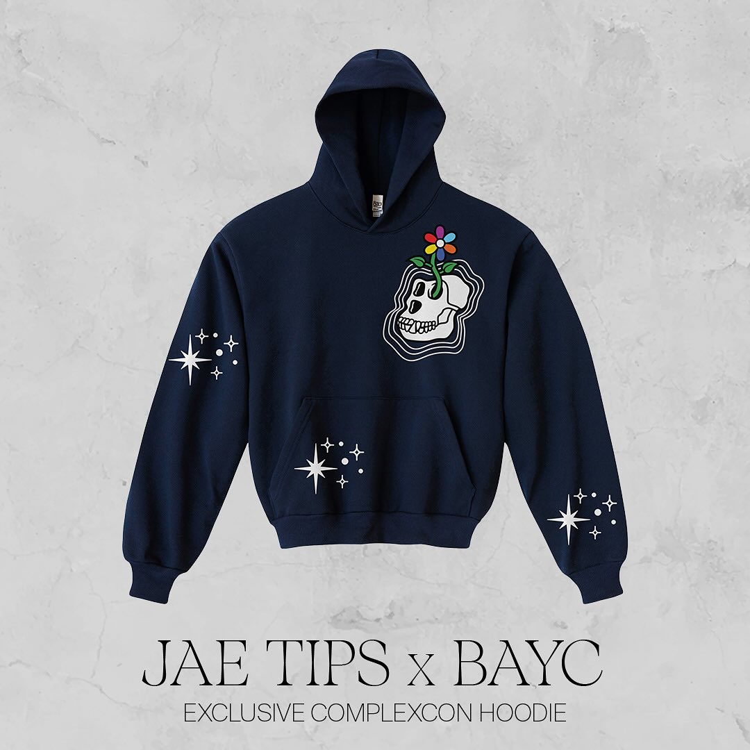 BAYC x  Jae Tips Hoodie L