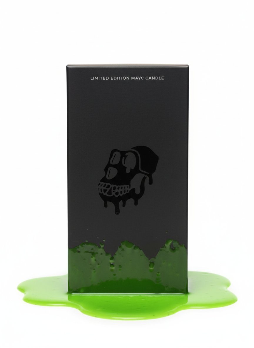 MAYC Middle Finger Candle