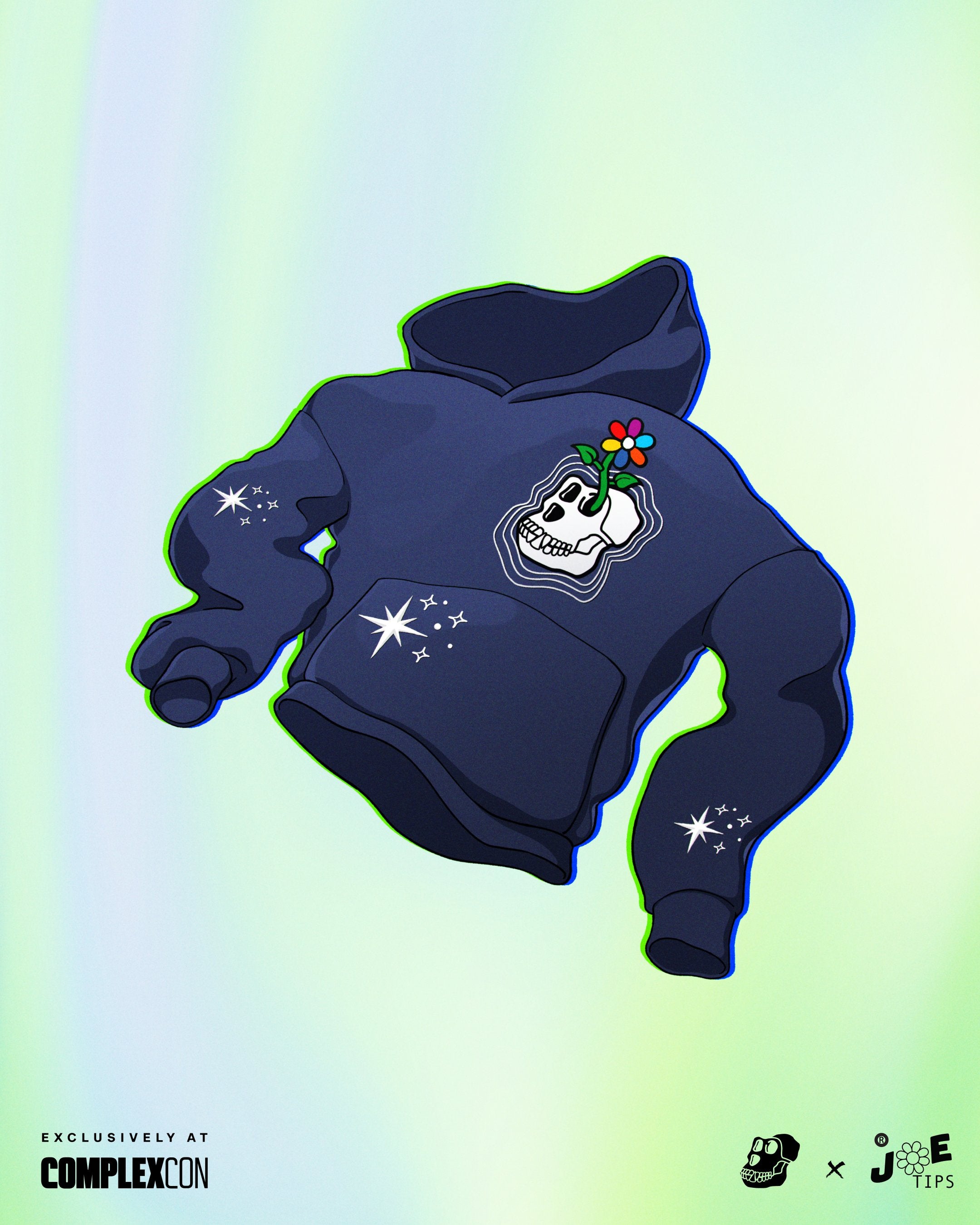 BAYC x  Jae Tips Hoodie L