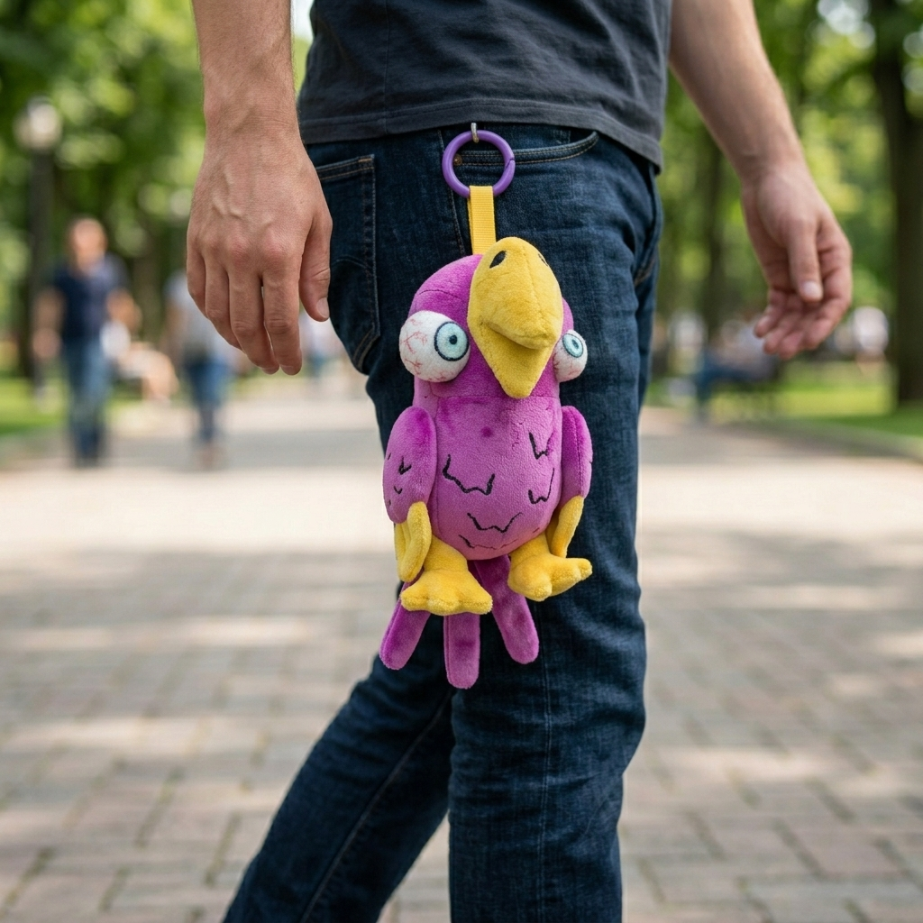 BAYC x Bored Closet Yago Parrot Plushie
