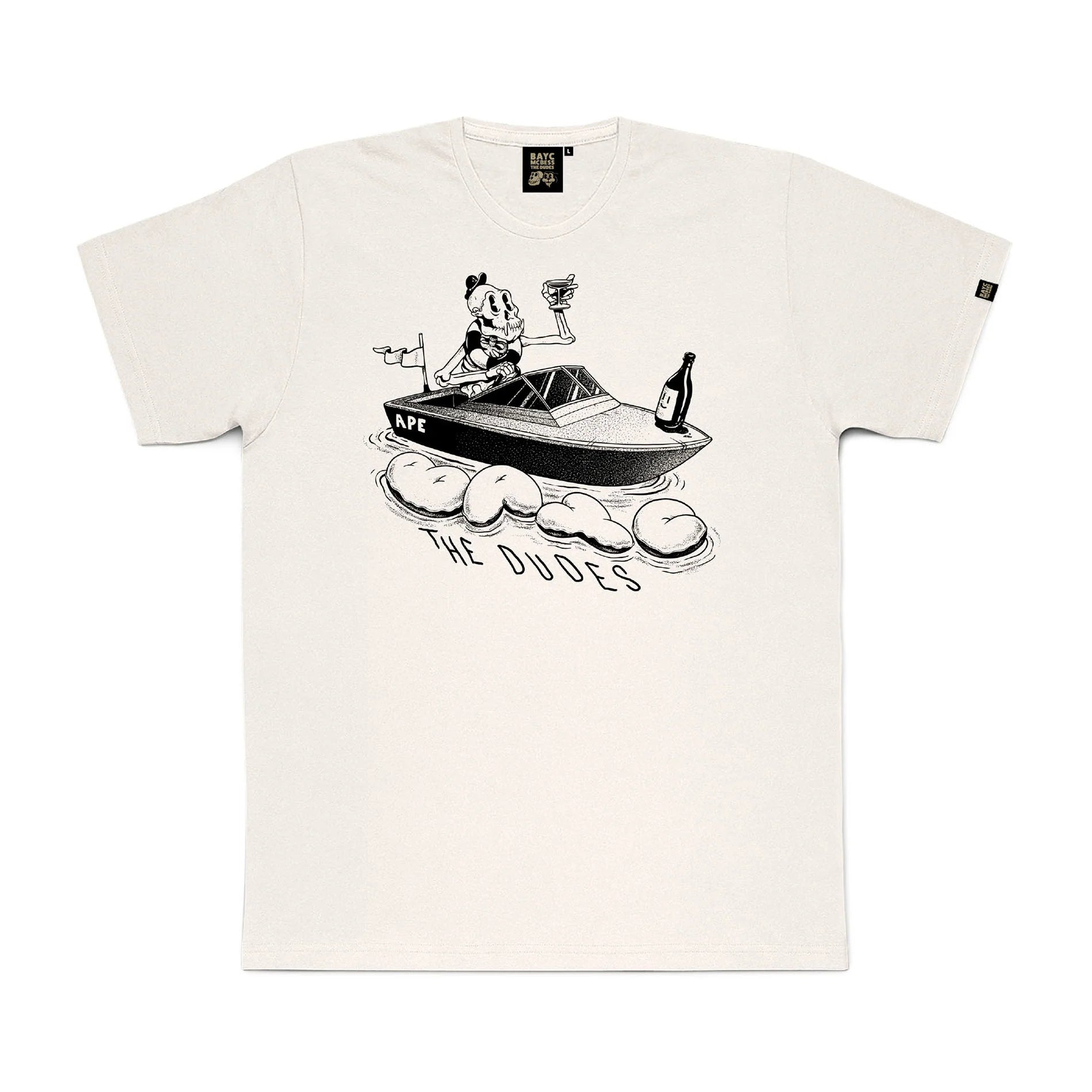 BAYC x McBess x The Dudes Booze Cruise Tee