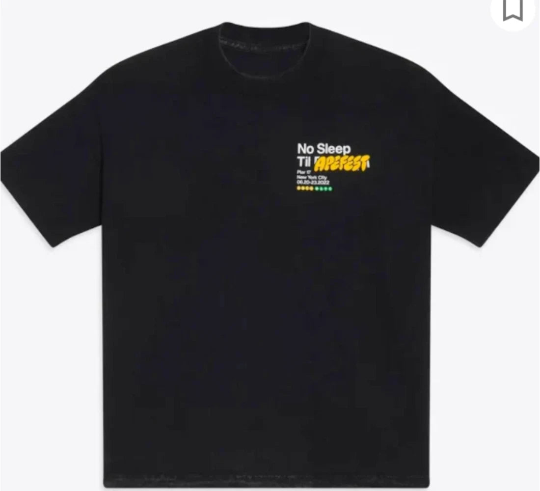 BAYC ApeFest 2022 No Sleep Til Apefest Tee