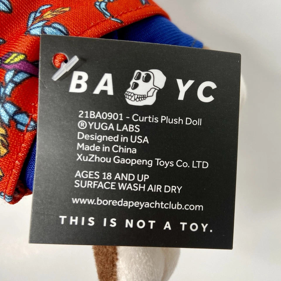 BAYC Curtis Plushie Limited 1/1000